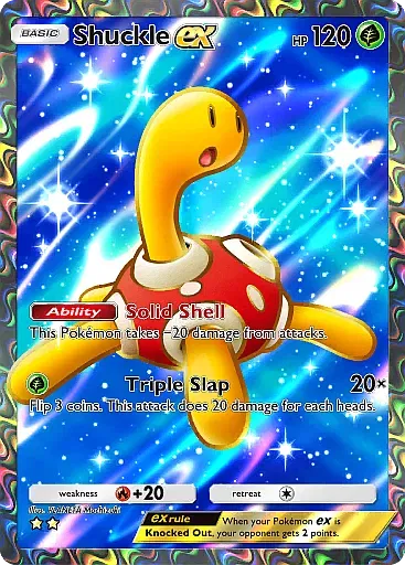Shuckle ex - WisdomOfSeaAndSky - Pokémon Pocket Card