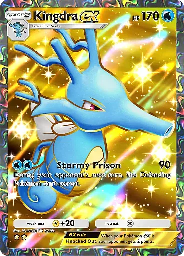 Kingdra ex - WisdomOfSeaAndSky - Pokémon Pocket Card