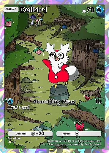 Delibird - WisdomOfSeaAndSky - Pokémon Pocket Card