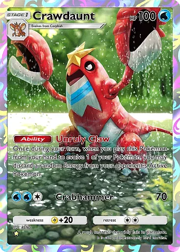 Crawdaunt - DeluxePackEx - Pokémon Pocket Card