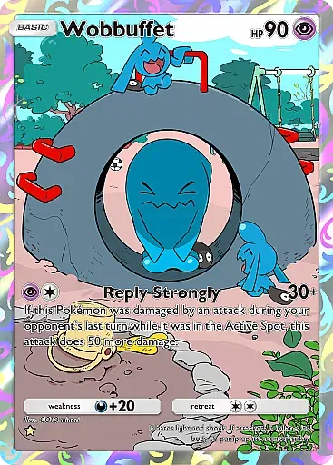 Wobbuffet - WisdomOfSeaAndSky - Pokémon Pocket Card