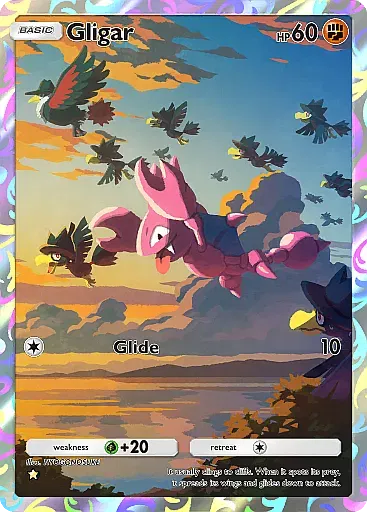 Gligar - WisdomOfSeaAndSky - Pokémon Pocket Card