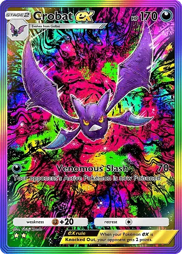 Crobat ex - WisdomOfSeaAndSky - Pokémon Pocket Card