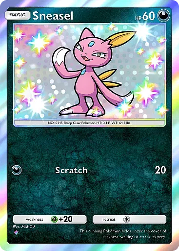 Sneasel - WisdomOfSeaAndSky - Pokémon Pocket Card