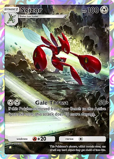 Scizor - WisdomOfSeaAndSky - Pokémon Pocket Card