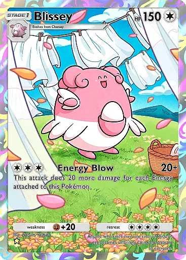 Blissey - WisdomOfSeaAndSky - Pokémon Pocket Card