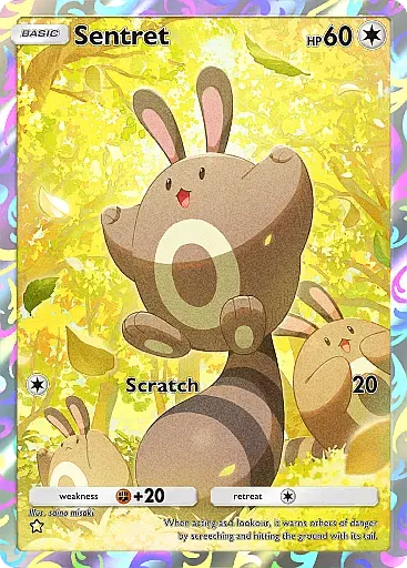 Sentret - WisdomOfSeaAndSky - Pokémon Pocket Card
