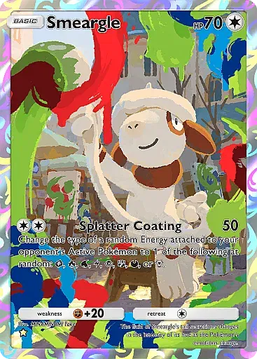Smeargle - WisdomOfSeaAndSky - Pokémon Pocket Card
