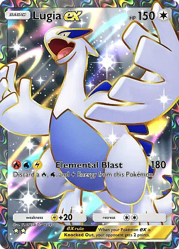 Lugia ex - WisdomOfSeaAndSky - Pokémon Pocket Card