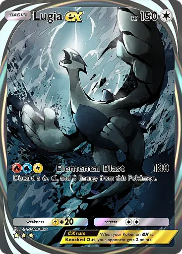 Lugia ex - WisdomOfSeaAndSky - Pokémon Pocket Card
