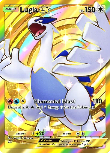 Lugia ex - WisdomOfSeaAndSky - Pokémon Pocket Card
