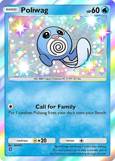 Poliwag - MegaRising - Pokémon Pocket Card