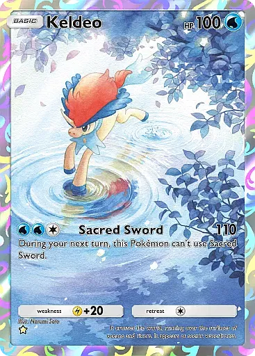 Keldeo - MegaRising - Pokémon Pocket Card