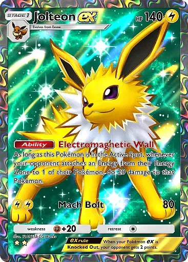 Jolteon ex - Pokmon TCG Pocket Card - Untapped.gg