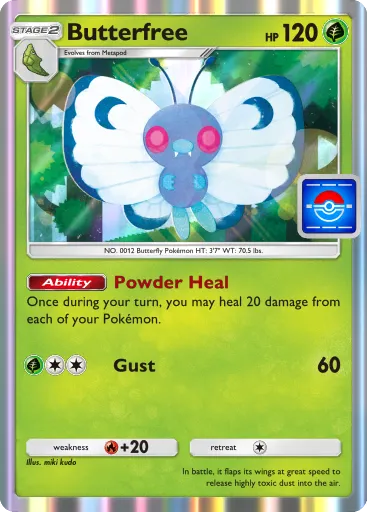 Butterfree - PromoA - Pokémon Pocket Card