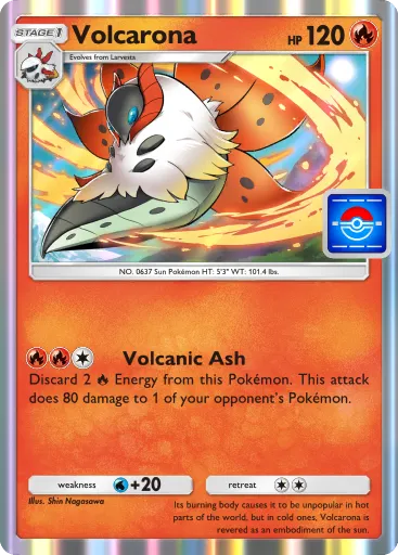 Volcarona - Pokémon TCG Pocket Card - Untapped.gg