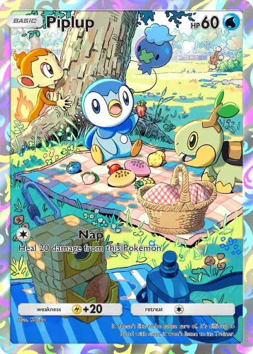 Piplup - PromoA - Pokémon Pocket Card