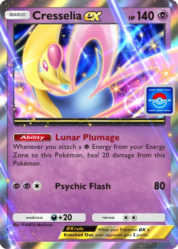 Cresselia ex - PromoA - Pokémon Pocket Card