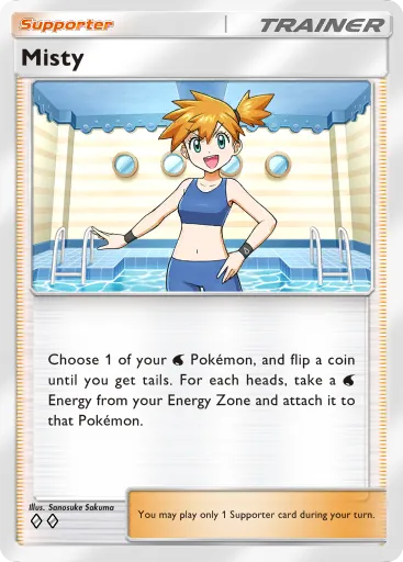 Misty - GeneticApex - Pokémon Pocket Card