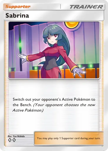 Sabrina - GeneticApex - Pokémon Pocket Card