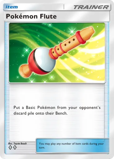 Pokémon Flute - MythicalIsland - Pokémon Pocket Card