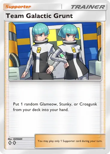 Team Galactic Grunt - SpaceTimeSmackdown - Pokémon Pocket Card