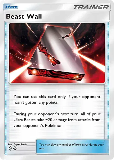 Beast Wall - ExtradimensionalCrisis - Pokémon Pocket Card