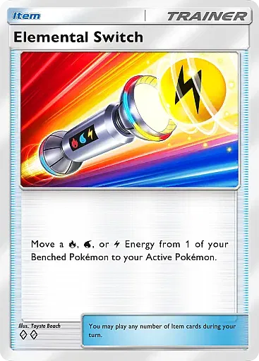 Elemental Switch - WisdomOfSeaAndSky - Pokémon Pocket Card