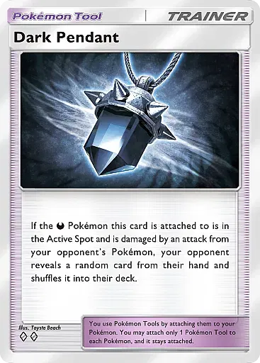 Dark Pendant - WisdomOfSeaAndSky - Pokémon Pocket Card