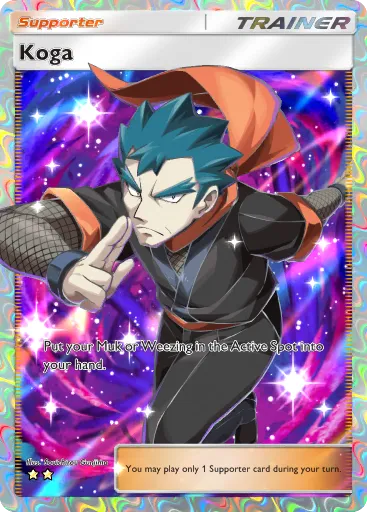 Koga - GeneticApex - Pokémon Pocket Card