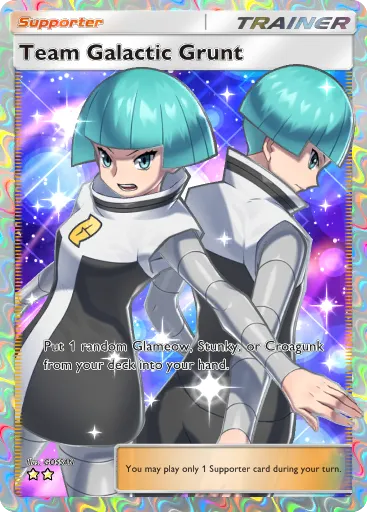 Team Galactic Grunt - SpaceTimeSmackdown - Pokémon Pocket Card