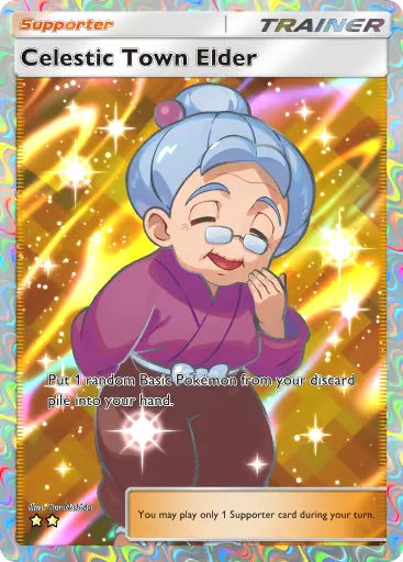 Celestic Town Elder - TriumphantLight - Pokémon Pocket Card