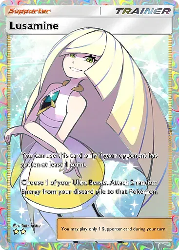 Lusamine - ExtradimensionalCrisis - Pokémon Pocket Card