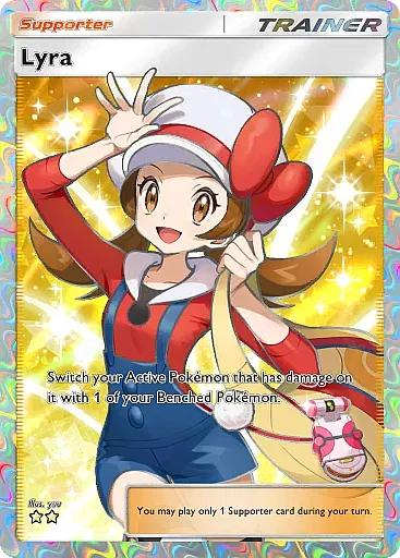 Lyra - WisdomOfSeaAndSky - Pokémon Pocket Card